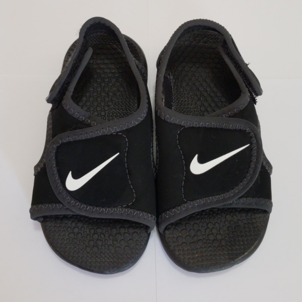 SALE 💗Nike Black Sandals Boy's Toddler Size 6 Euc